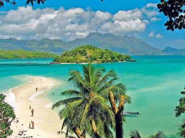 La Digue - zátoka Anse Patates