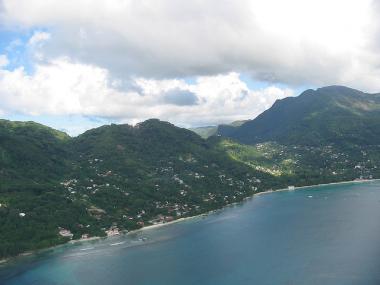 Část Seychelského pobřeží