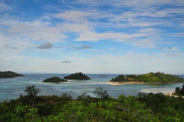 Seychelly - část ostrova Cerf