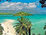 La Digue - zátoka Anse Patates