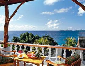 Seychelský hotel L'Ocean s terasou