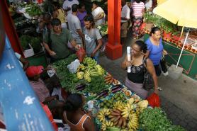 Seychelly - jeden z trhů